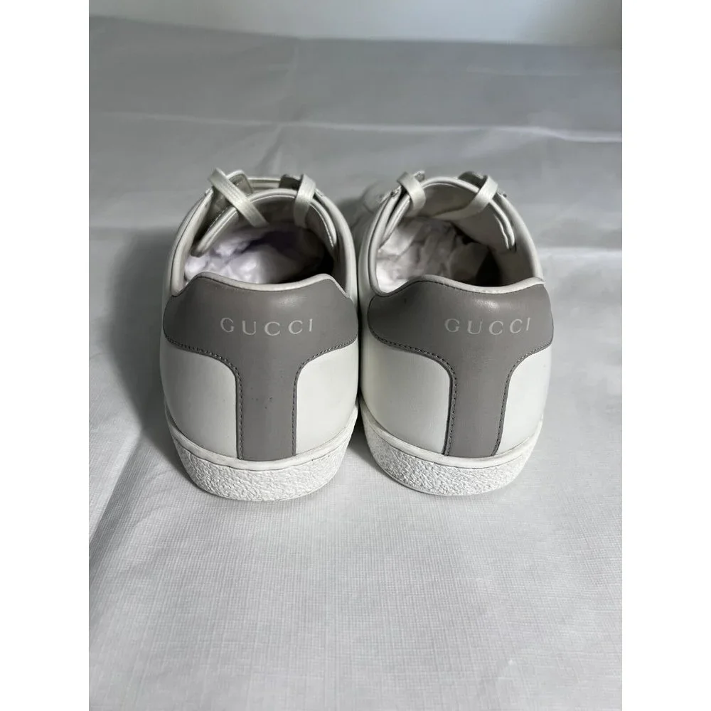 Gucci Ace Interlocking G Mens White Sneakers Size 10 US | 43.5 EU | 9.5 UK/AU - Picture 6 of 16